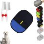 Pet Hair Remover Hair Removal Glove Electrostatic Double-sided Reusable Washable Cats Dogs Magic Brush Pet Hair Remover Glove For Couch Clot