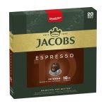 Jacobs Espresso Intenso 10 - Pack Of 20 Aluminium Coffee Capsules