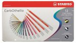 Carbothello Colour Pencil - Assorted Metal Box Of 12