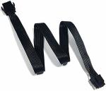 Teamprofitcom Atx Cpu 8 Pin Power Extension Cable Cpu 8 Pin Female To 8 4+4 Pin Male EPS-12V Extension Cable For Motherboard 32