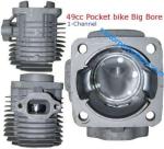 49CC Big Bore Cylinder Head