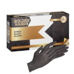 Gloves – Nitrile Black L – Golden Hands