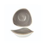 Churchill Peppercorn Grey Triangle Bowl 15.3CM - Set Of 12 - 15.3 Cm