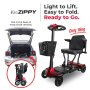 Pay Over 6 Months Igo Zippy Fold-up Mobility Scooter- Nappi 1221715001 |SAS2070