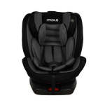 Mola Evolve 360 Isofix Grp 0 1 2 3 0-12YRS Baby Car Seat - Charcoal Grey black