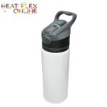 Sublimation 650ML Quick Spout Aluminium Bottle – Black