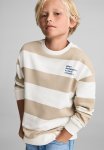 Sweatshirt STRIPES7 - Light Pastel Brown