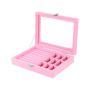 Flannel Jewelry Box Pink