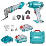 Total Tools Cordless Multi-tool With Heat Gun 2AH & 4AH Battery & Charger