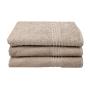 Glodina Black Label Luxury Marathon Snag Proof 550GSM -bath Towel -pack Of 3 -beige