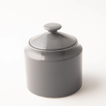 Omada - Maxim Sugar Pot In Gift Box - Dark Grey