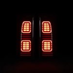 Nissan Patrol Gu Y61 S4 Bushdoof Blacked Out LED Tail Lights Pair For