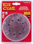Tork Craft Oscilating Sandpaper A o 115MM 10PC Round 80GRIT