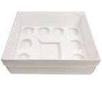 White 8 Cup & Bento Pack Of 10