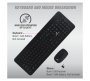 Volkano Cobalt Series Wireless Keyboard And Mouse Combo