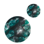 Green Crystal Custom Printed Mouse Pad Set