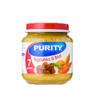 Purity 7 Months Assorted Flavours 125ML - Vegetables & Beef