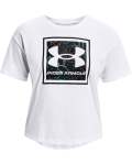 Women's Ua Glow Graphic T-Shirt - White Md