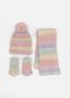 Rainbow Beanie Gloves & Scarf Set