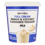 Pnp Full Cream Mango & Coconut Flavoured Yoghurt 1KG