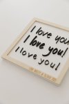 I Love You Plaque - Afrikaans