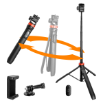 Desktop Tripod With Height Extension Column And Remote Made By K&f Concept