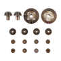 Upgrade Metal Gear 30T 16T 10T Differential Driving Gears For Wltoys 144001