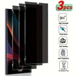 3-PACK Privacy Tempered Glass Screen Protector For Samsung Galaxy S20 Fe 5G S21 Fe 5G S23 FE A04S A04 A05 A05S A04S A04E A24 4G