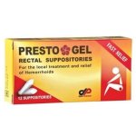 Presto Gel Rectal Supp 12
