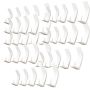 50 Pack Adhesive Wall Hooks For Towels Sticky Hook Hanging Heavy Duty