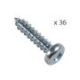Lion Framing 12 Small Steel Screws 1/2 Inaax 4MM For Flexi Plates