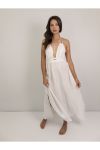 Goddess Dress - White - M-l