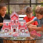 Fire Station 3D Construction Craft By
