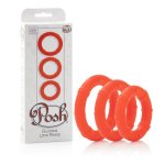 Posh Silicone Love Rings Orange
