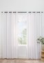 Tate Linen Look Lined Eyelet Curtain 135CM W X 223CM L