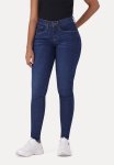 Levi's Curvy Super Skinny - Blue Wave Dark