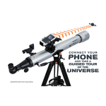 Celestron Starsense Explorer Lt 80AZ Smartphone App-enabled Refractor Telescope – 22451