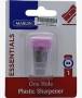 Marlin Essentials One Hole Plastic Pink Sharpener