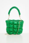 Puff Top Handle Bag - Green