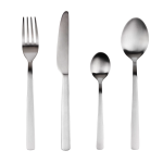 24 Piece Stainless Steel Matt Finish Cutlery Set