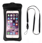 Waterproof Smartphone Case Max Cellphone Size 6.5" Black
