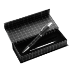 Exclusive BP2055 - Ballpoint Pen In Gift Box Black-silver Std