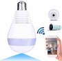 360 Panoramic IP Camera Light Bulb - Smart WiFi Security Monitor