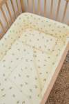 Lemon Muslin Cot Duvet Cover - Incl Pillow Inner