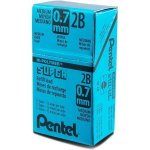 Super Hi-polymer Lead Refills 12 Leads Per Tube 2B Grade 0.7MM Point Size – 50-2B