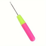 1 5 10 50PCS Braid Hair Crochet Hook With Tongue Wig Braiding Tool Diy Dreadlock Hook Crochet Hair Micro Tool