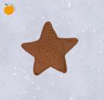 Sweet Dreams Star - Rust Brown Soft Toy Teddy No Hanging Loop