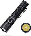 Wurkkos TD04 3000 Lumen 295M Throw Rechargeable Tactical Flashlight With 21700 Battery