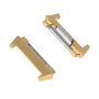 Killer Deals Fitbit Ionic Strap Stainless-steel Adapter Connectors - Gold