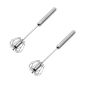 Set Of 2 Stainless Steel Manual Egg Whisk HY-152